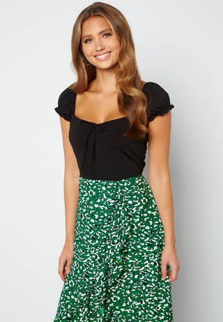 Wrap Midi Dress