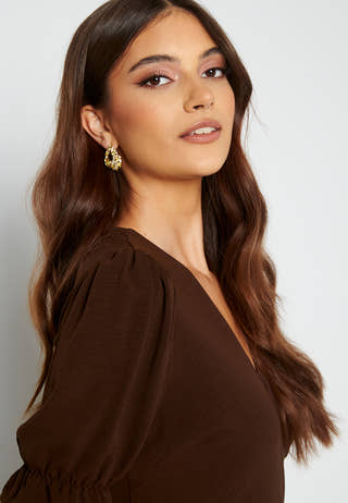 Wrap Side Tie Maxi Dress