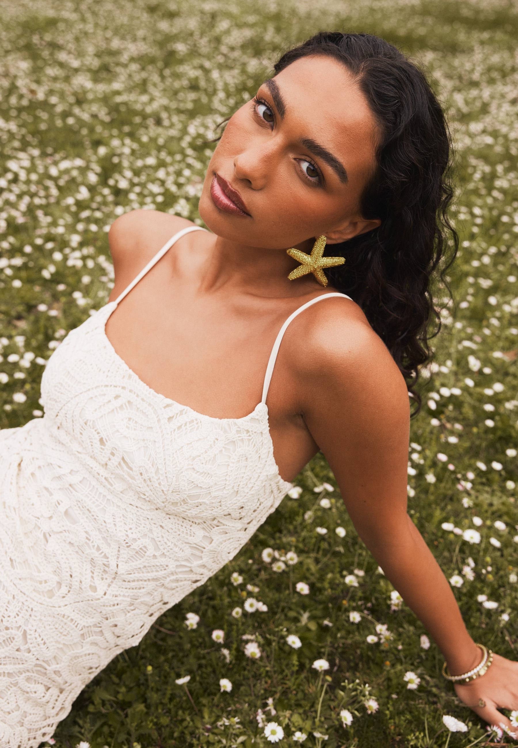 bardot adoni crochet midi dress Bardot Adoni Crochet Midi Dress
