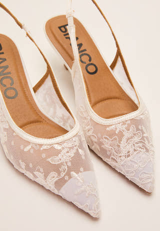 Biakristin Kitten Heel Slingback