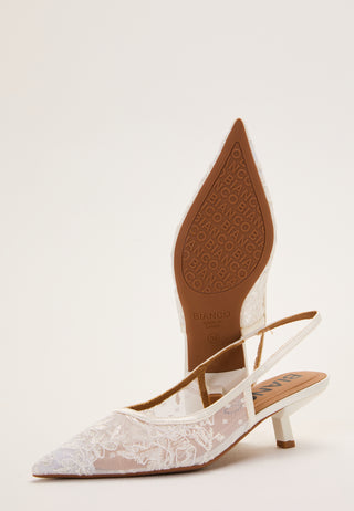 Biakristin Kitten Heel Slingback