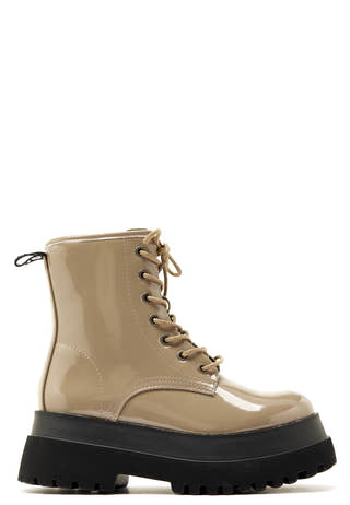 Gas Laced Up Boot