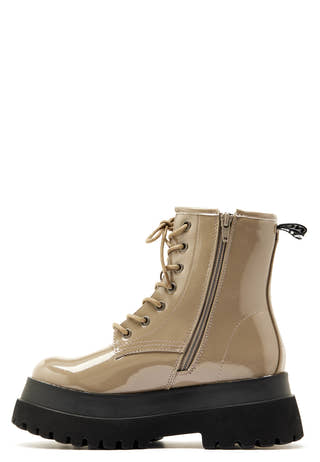 Gas Laced Up Boot