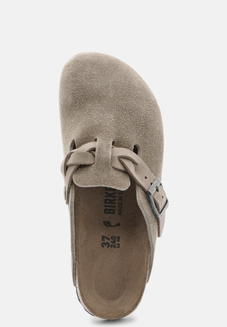 Boston Braided Suede Leather
