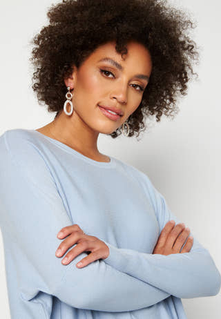 Knitted Batwing Jumper Lounge Set