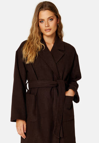 Alemah Oversized Wool Blend Coat