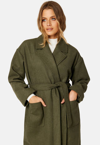 Alemah Oversized Wool Blend Coat