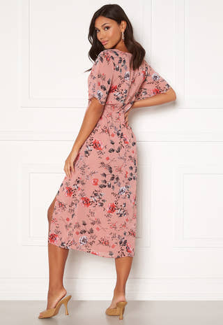 Ally flounce dress