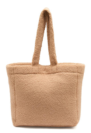Amanda teddy tote bag