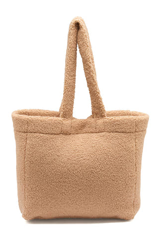 Amanda teddy tote bag