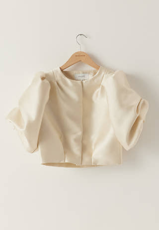 Remake Drawstring Sleeve Jacket