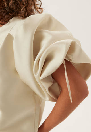 Remake Drawstring Sleeve Jacket