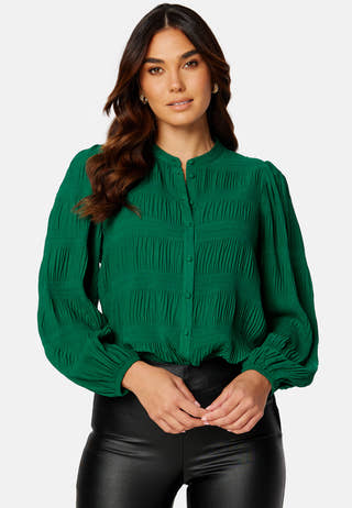 Athena pleated blouse