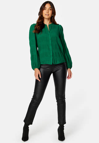 Athena pleated blouse
