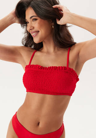 Bandeau Smock Bikini Set