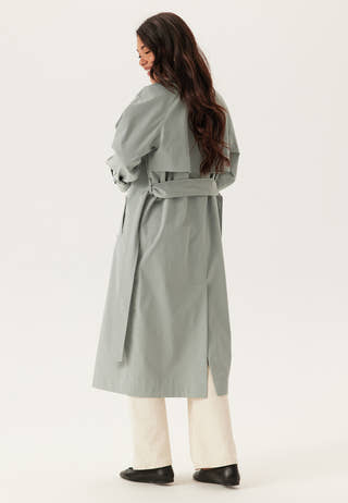 Belted Midi Trenchcoat