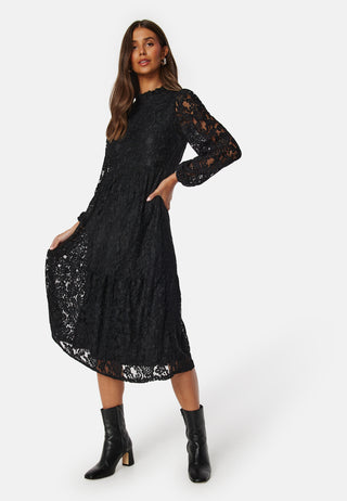 Blanca Midi Lace Dress