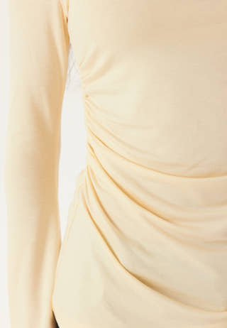 Boat Neck Asymmetric Top