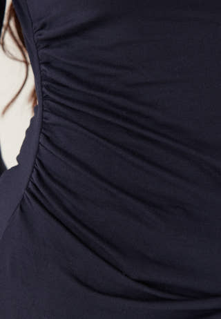 Boat Neck Asymmetric Top