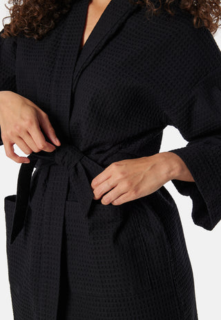 Cotton Waffle Robe