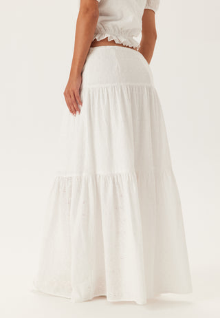 Broderie Anglaise Maxi Skirt