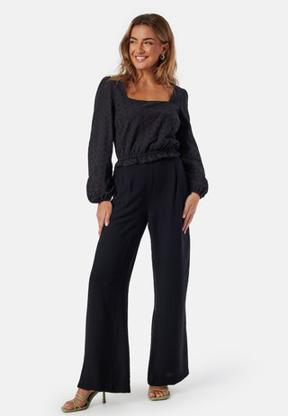 Broderie Anglaise Square Neck Blouse