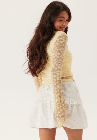 Button Lace Cardigan