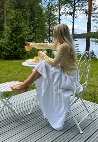 Button Lace Cardigan