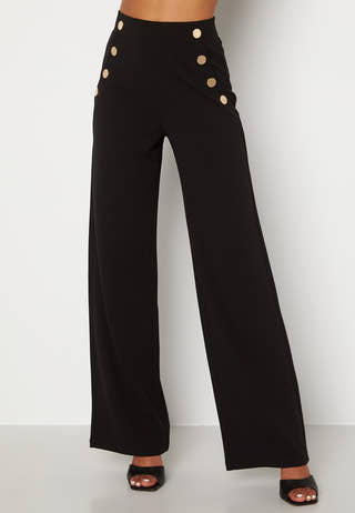 Calandra jersey button pants