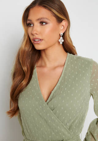 Malva Dotted Dress