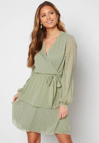 Malva Dotted Dress