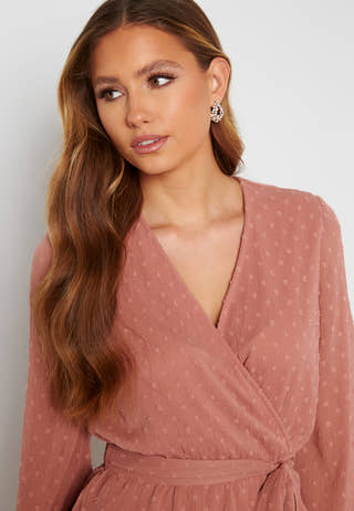 Malva Dotted Dress