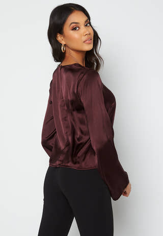Tallulah Satin Blouse