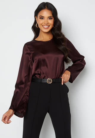 Tallulah Satin Blouse