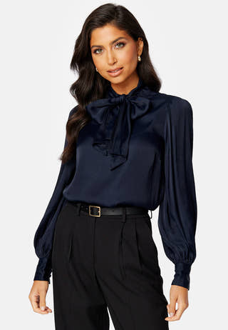 CC bow blouse