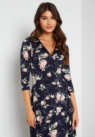 Clara 3/4 high low dress