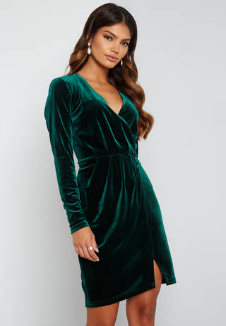 Claria velvet dress