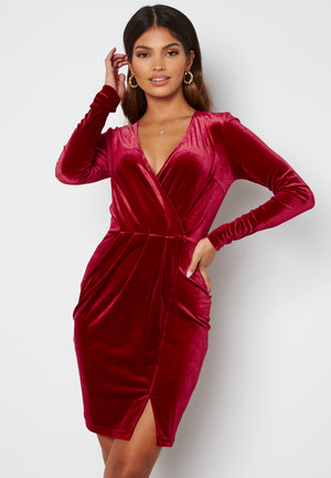 Claria velvet dress