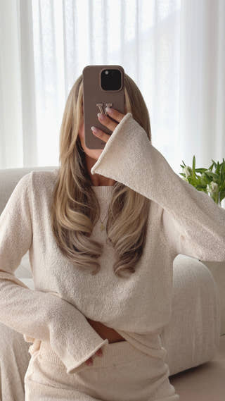 Structure Knitted Set