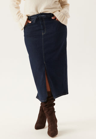 Denim Midi Skirt