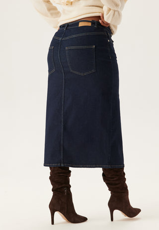 Denim Midi Skirt