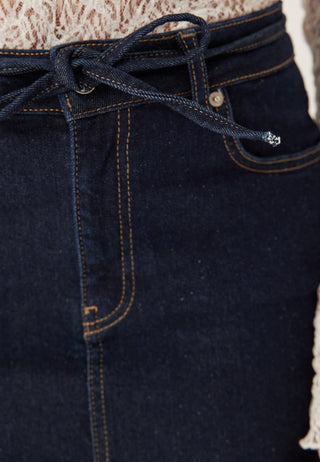 Denim Midi Skirt