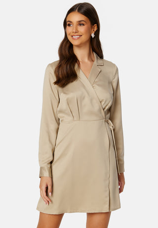 Destinee wrap dress