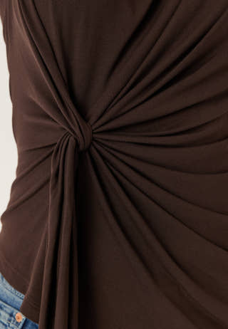 Drapy Knot Top