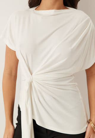 Drapy Knot Top