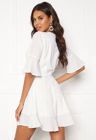 Edie wrap dress