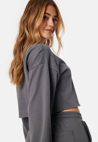 Relaxed Cropped Sweater