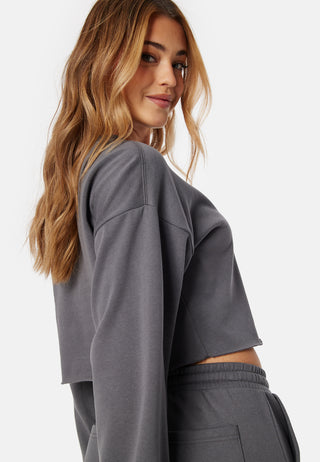 Relaxed Cropped Sweater
