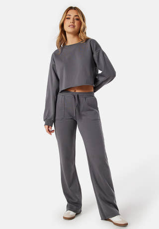 Straight Fit Trousers