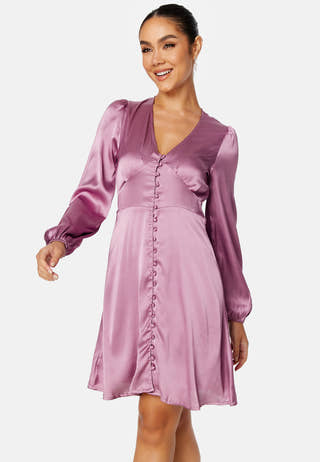 Elliana satin dress